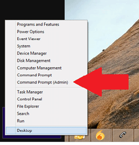 Windows 8 Quick Access Menu